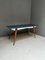 Vintage Italian Dining Table with Blue Wooden Top, 1960s 20