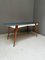Vintage Italian Dining Table with Blue Wooden Top, 1960s, Image 10