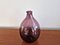 Lila I-401 Vogel Flasche oder Vase aus Glas von Timo Sarpaneva für Iittala, Finnland, 1956 1