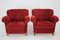 Art Deco Czechoslovakia Club Chairs, 1940s, Set of 2 3