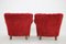 Art Deco Czechoslovakia Club Chairs, 1940s, Set of 2 8