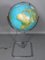 Terrestrial Globe on Chrome Foot, Image 3