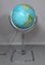 Terrestrial Globe on Chrome Foot, Image 1