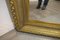 Specchio da parete grande decorativo dorato, 1920, Immagine 7