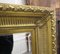 Specchio da parete grande decorativo dorato, 1920, Immagine 5