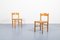 Chaises Architecturales Modernes, Italie, 1960s, Set de 2 1