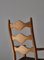 Modern Danish Arm Chair in Oak & Wool Fabric by Henry Kjærnulff, 1960s 6