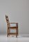 Modern Danish Arm Chair in Oak & Wool Fabric by Henry Kjærnulff, 1960s 7
