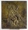 Piatto in bronzo con patina raffigurante Fauni di Clodion, Immagine 3