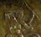 Piatto in bronzo con patina raffigurante Fauni di Clodion, Immagine 2