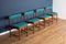 Round Dining Table & 4 Four Chairs by Tom Robertson for A.H. McIntosh 10