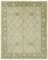 Beige Oushak Rug, 2000s, Image 1