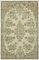 Vintage Turkish Beige Area Rug 1