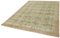 Tapis Beige Vintage, Turquie 3