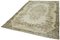 Tapis Beige Vintage, Turquie 3