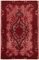 Red Over Dyed Rug, Image 1