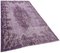 Purple Over Dyed Rug 2