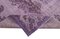 Purple Over Dyed Rug 6