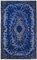 Blue Over Dyed Rug, Image 1