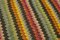 Vintage Multicolor Moldovan Kilim Rug 5
