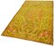 Moldauischer Vintage Kelim Teppich in Gelb 3