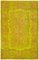 Moldauischer Vintage Kelim Teppich in Gelb 1