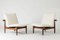 Vintage Japan Lounge Chairs by Finn Juhl, 1950s, Set of 3 3