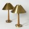 Vintage Brass Table Lamps by Hans Bergström for Asea, 1940s, Set of 2, Image 2