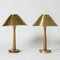 Vintage Brass Table Lamps by Hans Bergström for Asea, 1940s, Set of 2 1