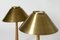 Lámparas de mesa vintage de latón de Hans Bergström para Asea, años 40. Juego de 2, Imagen 5