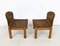 Italienische Stühle aus Rattan & Holz, 1960er, 2er Set 5