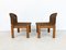 Italienische Stühle aus Rattan & Holz, 1960er, 2er Set 6
