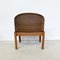 Italienische Stühle aus Rattan & Holz, 1960er, 2er Set 3