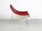Roter Vintage Leder Coconut Stuhl von George Nelson für Vitra 3
