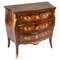 Antique French Louis Revival Marquetry Commode, 1800s 1