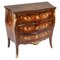 Antique French Louis Revival Marquetry Commode, 1800s, Image 1