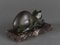 Art Deco Spelter Cat with Marble Base by M. Font Green, 1930, Image 6