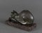 Art Deco Spelter Cat with Marble Base by M. Font Green, 1930, Image 3