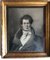 Empire Period Portrait of Man in Frock Coat Charcoal with Gilded Frame 1