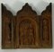 Madonna, Child and Apostles Triptych in Carved Wood, 19th Century, Image 12