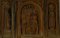 Triptychon aus geschnitztem Holz mit Madonna, Kind und Aposteln, 19. Jh. 2