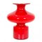 Vase en Verre Rouge de Holmegaard 1