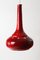 Large Mid-Century Red Pottery Pendant Lamp, 1970s, Image 6