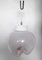 Lámpara colgante de cristal de Murano, años 70, Imagen 10