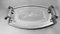 Vintage French Vanity Tray with Engraved and Ground Mirror, 1950s, Image 1
