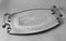 Vassoio da toeletta vintage con specchio inciso e rettificato, Francia, anni '50, Immagine 3