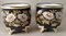 Napoleon III French Cachepots in Porcelain, 1880s, Set of 2 3