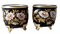 Napoleon III French Cachepots in Porcelain, 1880s, Set of 2, Image 1