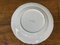 Plato de porcelana con policromía y flores del siglo XVIII de Sèvres, Imagen 3