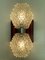 Mid-Century Glass and Wood Wall Light from Temde, 1960s, Image 3